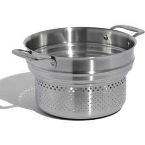 Made In Cookware - Stainless Steel Pasta Insert - Premium Stainless Steel - Professional Cookware - Crafted in Thailand - Fits 6 and 8 QT Stock Pots