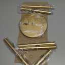 Toilet Paper Holder Stand, Toilet Paper Holder Free Standing, Toilet Paper Roll Holder for 4 Rolls, Gold Bathroom Toilet Paper with Storage