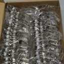 Ravinte 30 Pack 15 Pairs 1-1/4 inch Overlay Soft Close Hinges for Kitchen Cabinet Hinges Satin Nickel Hidden Hinges Stainless Steel Concealed Hinge self Closing