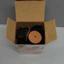 24 pcs Black Chair Leg Floor Protectors, Furniture Felt Pads Silicone Covers caps for Chairs,Chair Leg Protectors for Hardwood Floors (Large fit:1.3''-2'')