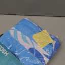 SLOOSH Inflatable Pool Floats Lounger Adult, Pool Float Lounge Raft Floaties Water Floating Recliner Chair with Cup Holders Foot Rest Swimming Floaty (Blue)