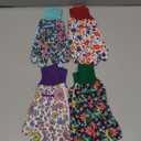 DOFOWORK Gardening Gloves - 4 Pair Garden Gloves for Women, Soft Womens Gardening Gloves Floral Cute Garden Gloves (Red)