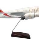 1:160 Scale A380 Model for Collection, Static Display Plane Model with Resin Stand,Suitable for Business Gifts, 18.11*20.07*7.48