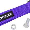 Kyostar Universal Racing Tow Strap for Front or Rear Bumper Towing Hooks, High Strength Tow Straps, Upgrade Version (Purple)