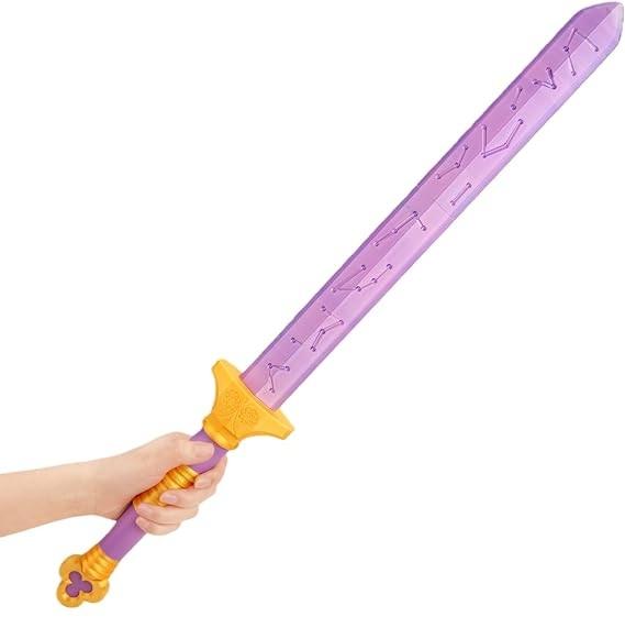 3D Printed Purple Cosplay Costume Sword - Reinforced Structure Precision Color Alignment Kpop Sword Durable Collectible Fan Gift