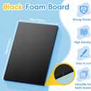 4 Pack Foam Board 30"x40", 0.23" Thick Black Poster Board, Acid-Free Double Sided Foam Core Board for Presentation Art, Display, Office, School Projects, Crafting, Sign Making