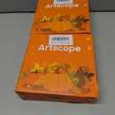 2 x Artscope Fall Decorative Throw Pillow Covers 20x20 Inch Set of 4 Fall Gifts for Home Decor, Buffalo Plaid Autumn Pumpkin Maple Leaves Harvest Decoration Pillow Cases for Home Sofa Couch Decor-Orange A