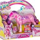 Little Live Pets Sparkles The Unicorn Toy, Musical Dancing Pony Toy with Light Up Rainbow Horns, Interactive Animal Toys for Kids of Ages 5+