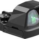 VOTATU PMD505-G RMSc Micro Green Dot, Multi-Reticle Shake Awake Open Reflex Sight for Sub-Compact Pistol - 2 MOA Dot 46 MOA Circle Optic