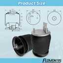 2Pcs Air Spring Bags for Freightliner Trucks OEM Replaces# W01-358-9780, 910S-16A382, 16-13810-000 Truck Air Ride Suspension Spring Bags (1V9780)