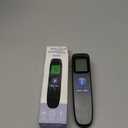 No-Touch Thermometer for Adults and Kids, Digital Baby Thermometer with Fever Alarm, 1 Second Fast Result, Easy to use, 2 in 1 Mode (Black)