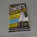 Concrete Crack Filler, High Elasticity Cement Crack Filler, Self Leveling Concrete Slab Repair Sealant for Driveway, Walkway, Patio, Waterproof Caulking Glue for Joint, Outdoor - 17.6 Floz