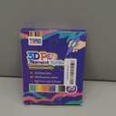 Topus 300Pcs 3D Pen Filament Refills Compatible with 3Doodler Start+ Pen, 25 Colors 3D Filament Bundle, 3D Pen Refill Sticks with 15cm x 12Pcs Per Color, Low Print Temperature PCL Filament 2.5mm Thick