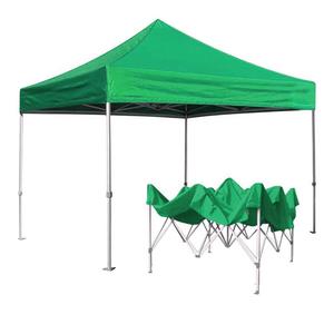 10x10 ft Super Heavy Duty Outdoor Gazebo Canopy Tent, Popup Foldable Canopy Tent, Picnic Tent, Medical Tent (Green, 27)