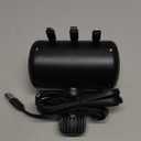 Retractable Car Backseat 3 in 1 Multi Charging Station Box with USB Type C Lightner Retractable Cables for All Phones | iPhone | Samsung | Android | Uber | Share Ride Customer Charging Dock