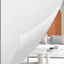 DARENYI A2 Acrylic Mirror Sheet for Wall, 16.5" x 23.2" Large Rectangular Mirror Tiles Frameless Wall Mounted Mirror Self-Adhesive Mirror Stickers for Vanity Bedroom Home Decor