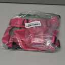 PoyPet Reflective Soft Breathable Mesh Dog Harness No Choke Double Padded Vest Adjustable(Fuchsia,M)