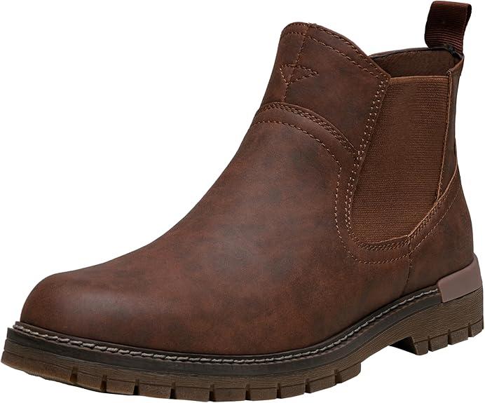 Jousen Chelsea Brown Boots Brown, 10 
