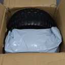 2PC 15x6.00-6 NHS Flat Free Front Lawn Mower Tire and Wheel, 3/4" Bearing with Extra 5/8", Compatible with Most John Deere 100 and 300 Series Mowers, 3"-4.4" Centered Hub, 700 lbs Load Capacity.