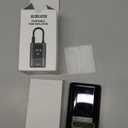 JUSUOX Tire Inflator Portable Air Compressor, Electric Bike Pump with Digital Pressure Gauge, 150 PSI Cordless Air Pump for Car Tires, Motorcycle, Bicycle, Ball with Auto Shutoff, LED Light (Small)