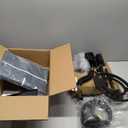 Professional Metal Detector for Adults - 12" Deep Detection, Waterproof DSP Technology, Lightweight Design for Beach, Yard & Treasure Hunting (Dark Gray Black)