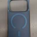 SUPFINE Magnetic for iPhone 17 Pro Case (Compatible with MagSafe)(Military Grade Drop Protection) Translucent Matte Shockproof with Anti-Fingerprint Phone Cover 2025, Light Blue