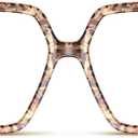 VISOONE Oversized TR90 Blue Light Blocking Glasses Fashion Accessories Non Prescription for Women Harvard