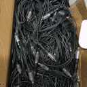 Solar Powered Christmas Net Lights Outdoor Mesh Light for Bushes, 8 Modes Solar Christmas Lights Decorations Outdoor for Garden, Yard, 6Ft*6Ft, Warm White