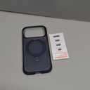 TORRAS Ostand Q3 Air for iPhone 17 Pro Case 6.3'' with Stronger Magnetic Stand, Fit for Magsafe, Airbags Miltary Protection, Camera Control for iPhone 17 Pro Case, Shockproof & Stylish, Midnight Blue