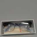 MNVOEQ Smart Glasses with Camera 4K, Video Recording.Bluetooth for Men & Women -Hands-Free Recording Glasses with Audio, Al-Powered Wearable Tech