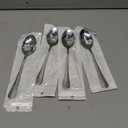 Set of 4 Pack, Gifts For Dad Men from Daughter Stocking Stuffers for men dad Ice Cream Spoon Scoop for Ice Cream Lovers, Christmas Gifts Funny Engraved Stainless Steel Shovel