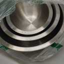 OXO Good Grips 3-Piece Stainless-Steel Mixing Bowl Set (White)