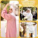 Dunzoom 2026 Arab Countries Graduation Cap and Stole Sash Set Saudi Arabia United Arab Emirates Egypt Embroidery Grad Hat Sash with Charm Tassel Class of 2026 for America International Student