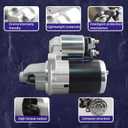 Starter Motor Replacement 19066N 31100-78K00 M000T23171 Compatible with Suzuki Grand Vitara 2009-2013 Kizashi SX4 2010-2013 SX4 Crossover 2012 2.0L 2.4L L4