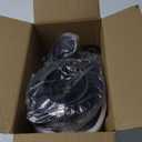 Ganiza Food Processor, 2-Speed Food Chopper Meat Grinder with 8 Cup Stainless Steel & 8 Cup Glass Bowls, Upgraded Button & Smart Overheat Protection Light - Includes Clean Brush, 2 Sets of Blades (Silver)