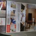 Art3d 2 Wood Slat Acoustic Panels for Wall and Ceiling - 3D Fluted Sound Absorbing Panel with Wood Finish - Walnut