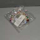 Zoestar Light Up Happy Birthday Crown Headband Glow Ball Hair Bands Sparkly Birthday Party Hair Accessories Women