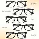 CCVOO Reading Glasses for Women/Men, Eyeglasses, Blue Light Readers for Women/Men, Computer Eye Glasses, Cheaters +2.5