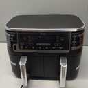 Ninja DZ550 Foodi 10 Quart 6-in-1 DualZone Smart XL Air Fryer with 2 Independent Baskets, Smart Cook Thermometer for Perfect Doneness, Match Cook & Smart Finish to Roast, Dehydrate & More, Grey