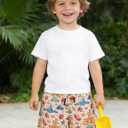 Pottwal Boys Swim Trunks for 2-16 Years, UPF 50+, Chlorine Resistant, Water Repellent, Adjustable Waistband