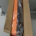 Folding Hand Truck500lbs, Portable Heavy Duty Dolly Cart, 6 Wheels Collapsible Luggage Cart with 2 Elastic Ropes - Compact Trolley Cart for Easy Moving - Ideal Hand Cart for Travel and More (17, Orange)