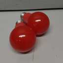 Amazon Basics A19 Red Color Party LED Light Bulbs, 60 Watt Equivalent, Energy Efficient 9W, E26 Standard Base, Non-Dimmable, 10,000 Hour Lifetime, 2-Pack