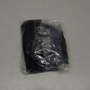 GRAPENT Bikini Tops for Women Twist Front Ruched Bathing Suit Adjustable Crisscross Back Cropped Tankini Swim Top Only (Large, Black)