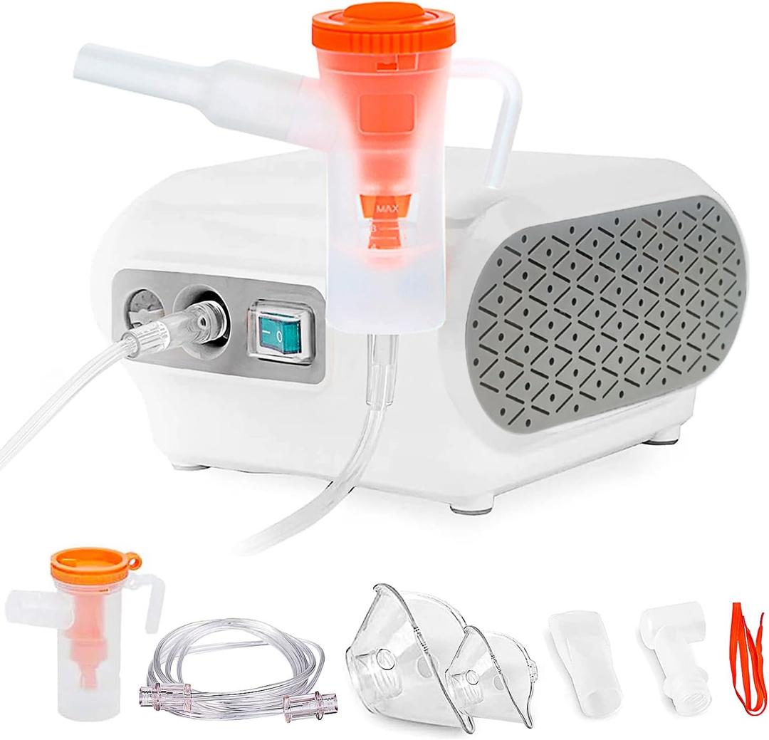 Nebulizer Machine Personal Compressor Nebuliser Portable Compressor System with Tubing Kits for Home Use
