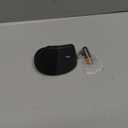 Logitech Lift Vertical Ergonomic Mouse, Wireless Bluetooth or USB Receiver, Quiet Clicks, 4 Buttons, Right Hand Wireless Mouse, Windows/macOS/iPadOS, Laptop, PC - Graphite