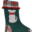 HH Dog Silhouette Stocking