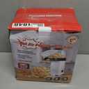 Popcorn Maker Machine 1200W, 4.5-Quart Air Popper Popcorn Maker, 2-Minute Oil-Free Hot Air Popcorn Popper, Easy Clean, No Unpopped Kernels, Healthy Family Snack