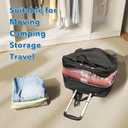 Vacuum Seal Bags for Clothing Travel & Home Storage, travel vacuum bags with pump, Store Blankets, Comforters, Pillows, Seasonal Clothes Compactly,36 Pack With Electric Pump
