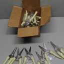 20 Pcs Garden Scissors for Plant, Tip Pruning Shears for Cutting Flowers, Trimming Plants, Bonsai and Fruits Picking (Bypass Blade Pruner)