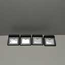 Solar Outdoor Lights -120 Illumination Solar Motion Sensor Lights Outdoor - IP65 Waterproof Wireless Security Outdoor Solar Powered Lights for Garden Fence Patio Deck28LED 4-Pack